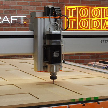 Planos CNC para portas de estilo Shaker simuladas em MDF GRATUITAS, descarregáveis e personalizáveis por ToolsToday