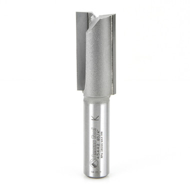 Amana Tool 45442 Carbide Tipped Straight Plunge High Production 3/4 D x 1-1/2 CH x 1/2 SHK x 3-1/8 Inch Long Router Bit
