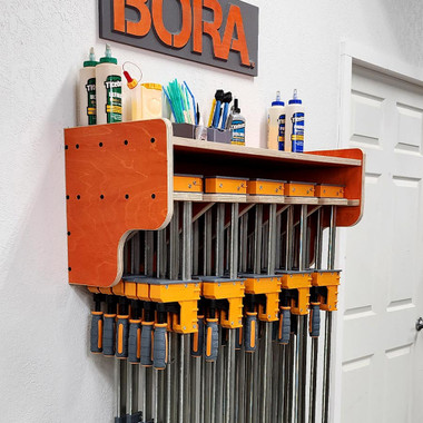 Bora Clamp Rack CNC Plans, Downloadable and Customizable