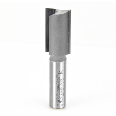 Amana Tool 45440 Carbide Tipped Straight Plunge High Production 3/4 D x 1-1/4 CH x 1/2 SHK x 2-7/8 Inch Long Router Bit