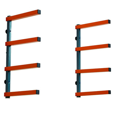 Bora PBR-004 4-Level Wall Mount Lumber Storage Rack