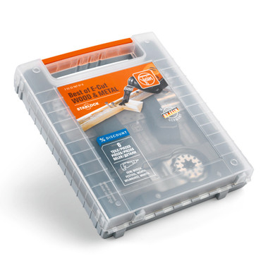 FEIN 35222967010 Best of E-Cut Starlock Wood and Metal 6-Piece Accessory Set