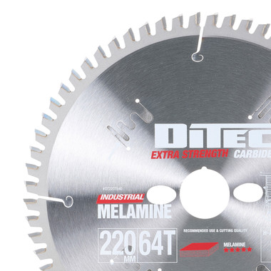 Amana Tool DT220T640 Carbide Tipped Ditec Holz-Her General Purpose 220MM D x 64T H-ATB, 0 Deg, 30MM Bore, Circular Saw Blade