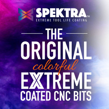 5-Pack SC Spektra Extreme Tool Life Coated V-Groove 90 Deg