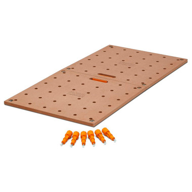 Bora CK22TM Centipede Workbench Top with 20mm Dog Holes (2 Pack)