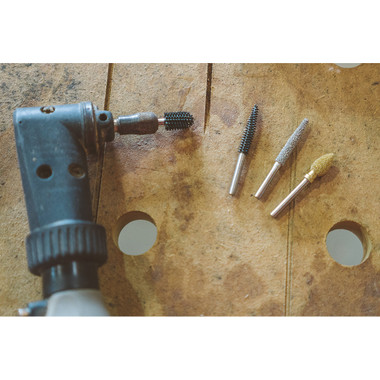 Kutzall Original - Ball Nose Burr, 1/8'' Shank, Head Diameter 1/4'' X Head Length 1/2'', Fine