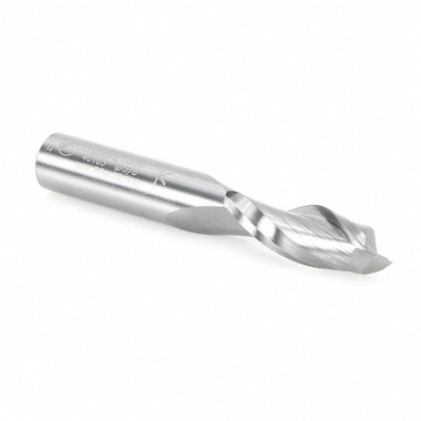 Amana Tool 46103 SC Fresa en espiral de 3/8 D x 1 CH x 3/8 SHK x 2-1/2 pulgadas de largo y 2 canales de corte ascendente