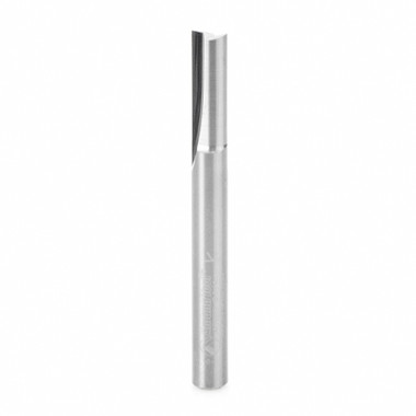 Amana Tool 43820 Solid Carbide Straight Plunge 1/4 D x 3/4 CH x 1/4 SHK x 2-1/2 Inch Long Router Bit