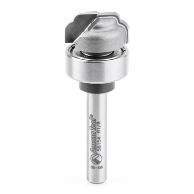 Amana Tool 56154 Carbide Tipped Special Cove 5/16 R x 1-3/8 D x 5/8 CH x 1/4 Inch SHK Router Bit