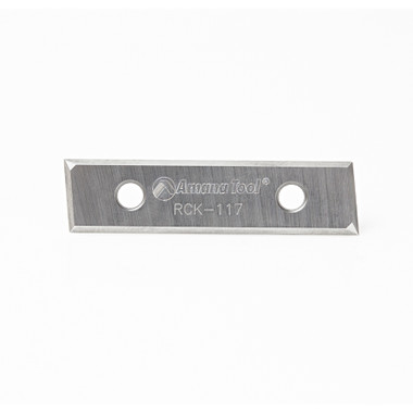 Amana Tool RCK-117 Vollhartmetall Gehrungsfalzeinsatz Ersatzmesser 48 x 12 x 1,5mm für RC-1028