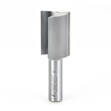 Amana Tool 45403 Carbide Tipped Straight Plunge High Production 1 D x 1-1/2 CH x 1/2 SHK x 3-1/8 Inch Long Router Bit