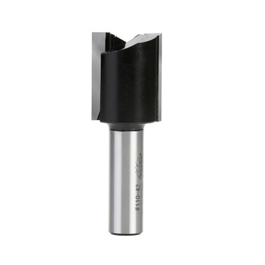 Timberline 110-42 Carbide Tipped Straight Plunge 1 Inch D x 1-1/4 CH x 1/2 SHK Router Bit