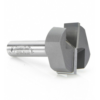Amana Tool 45566 Carbide Tipped Bottom Cleaning 1-1/2 D x 5/8 CH x 1/2 Inch SHK Upshear Design Router Bit