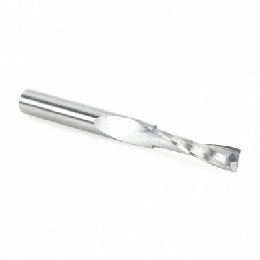 Amana Tool 46247 CNC-Vollhartmetall-Spiralbohrer für Massivholz 7/32 D x 1 CH x 1/4 SHK x 2-1/2 Zoll lang Up-Cut Router Bit