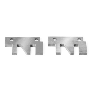 Amana Tool RCK-66 Pair of 40 x 26 x 2mm Insert Carbide Replacement Knives for Stile & Rail Cutterhead 61275