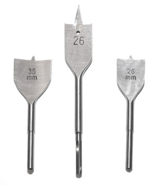 Timberline 604-700 Spade Bit with Spurs 1-1/4 D x 6 Inch Long