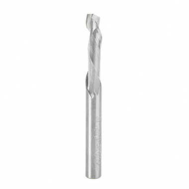 Amana Tool 46390 CNC Solid Carbide Compression Spiral 1/4 D x 7/8 CH x 1/4 SHK x 2-1/2 Inch Long Single Flute Router Bit