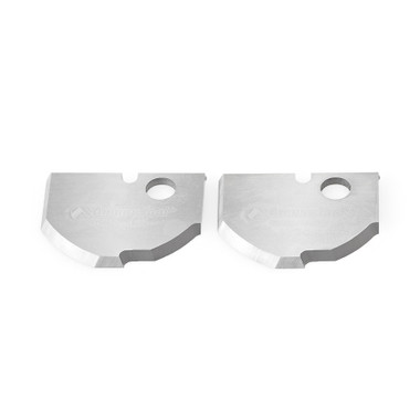 Amana Tool RCK-485 Pair of Solid Carbide Cove MDF and Wood Raised Panel Insert Replacement Knives for RC-2485