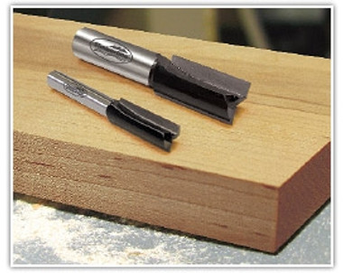 Timberline 100-22 Carbide Tipped Straight Plunge Economy 1/4 D x 1 Inch CH x 1/4 SHK Router Bit