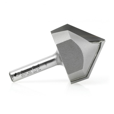 V Groove Router Bit 90 Deg - Amana Tool 45751, 1-1/4