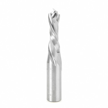 Amana Tool 46352 CNC SC Mortise Compression Spiral 3/8 D x 1-1/4 CH x 1/2 SHK x 3 Inch Long 2 Flute Router Bit