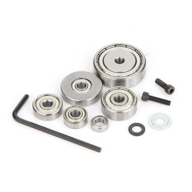 Amana Tool 6000 Complete Replacement Kit for Multi-Rabbet with Ball Bearing Guide 1/8 , 1/4 , 5/16 , 3/8 , 7/16 and 1/2