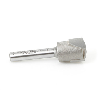 Amana Tool 45799 Rectangular Groove for Thick Aluminum Composite Material (ACM) Panels Like Alucobond, Dibond, 15/16 R x 7/16 CH x 5/8 D x 1/4 Inch SHK Carbide Tipped Router Bit