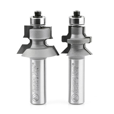 Carbide Tipped Flooring Router Bit Set - Amana Tool 55454