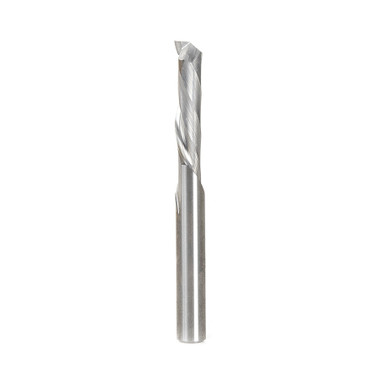 Amana Tool 46393 CNC SC Mortise Compression Spiral 1/4 Dia x 1 Cut Height x 1/4 Shank x 2-1/2 Inch Long Single Flute Router Bit