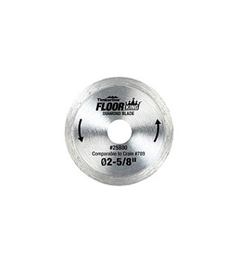 Floor King 25800 Comparable to Crain 789, 2-5/8 D x 14mm Bore Continuous Rim Designed for 775 & 795 Toe-Kick Saws, Diamond Saw Blade