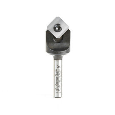 筆記具 Novaturn Axis PG5 Hex Groove - Aluminum ACM V-Groove Router Bit - Amana Tool RC-45716, 90° Folding