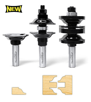 Entry Door Router Bit Set - Timberline TRS-290, 3-Piece 1/2