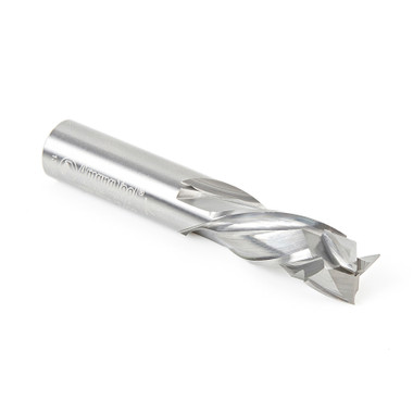 Amana Tool 46372 Solid Carbide Compression Spiral 1/2 D x 1-1/4 CH x 1/2 SHK x 3 Inch Long CNC Nesting Router Bit