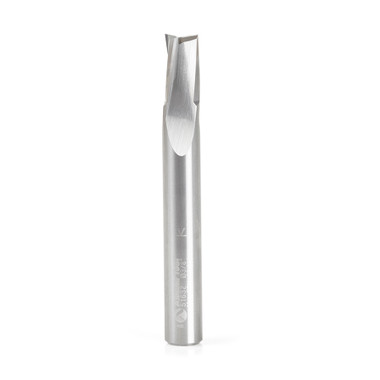 Amana Tool 51632 Solid Carbide Spiral Finisher 3/8 Dia x 5/8 Cut Height x 3/8 Shank x 3 Inch Long Up-Cut Router Bit, Leaves an Extra High Surface Finish