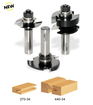 Glass Panel Router Bit Set - Timberline TRS-210, 1/2