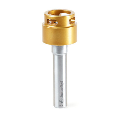 Amana Tool 55110 3D Adapter für Router Bits 1-1/16 Dia x 1 Cut Höhe x 1/2 Inch Shank