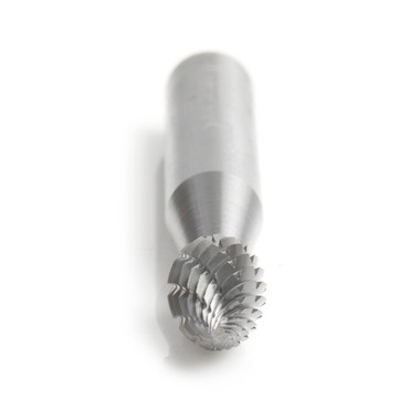 Amana Tool BURS-202 Fresa SC 1/4 D x 1/2 CH x 1/4 SHK x 2 Pulgadas Largo Doble Corte SH