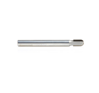 Amana Tool DRB-432 Polycrystalline Diamond (PCD) Tipped Ball Nose 1/8 R x 1/4 D x 3/8 CH x 1/4 Inch SHK Router Bit