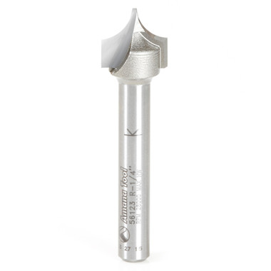Roundover Router Bit Amana Tool 56123 - 1/4