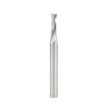 Amana Tool 51763 SC CNC Espiral Doble Filo O, Corte de Plástico 3/16 Dia x 5/8 CH x 1/4 Vástago x 2-1/2 Pulgadas de Largo Fresa de Corte Ascendente