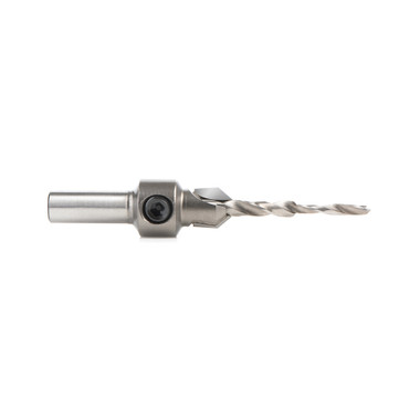 Amana Tool 55122 Carbide Tipped Countersink with Slow Spiral Stepped Drill 25/64 D x 5/32 Drill D x 5/16 Round SHK