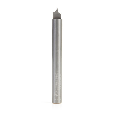 Amana Tool 56143 Carbide Tipped Cutting Point Roundover 3/32 R x 13/64 D x 1/4 CH x 1/4 SHK x 2-1/4 Inch Long Router Bit for Beadboards