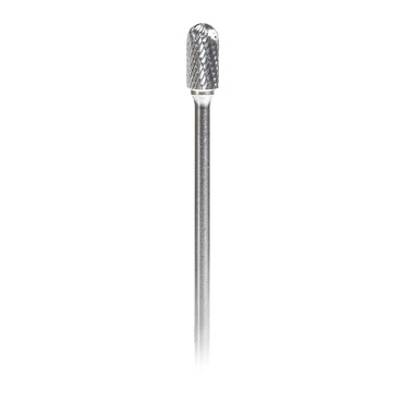 Herramienta Amana BURS-126 Fresa de Doble Corte SC de 1/2 D x 1 CH x 1/4 SHK x 7 Pulgadas de Largo