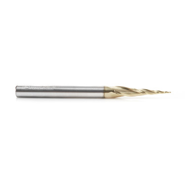 CNC Carving Tapered Ball Nose - Amana Tool 46473, 6.2 Deg