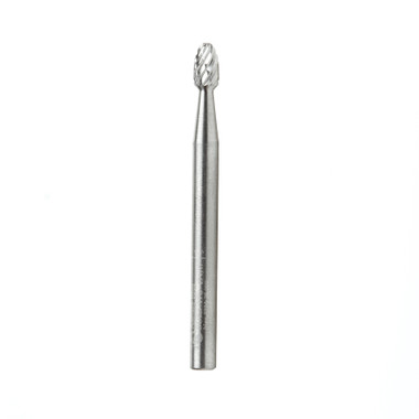 Amana Tool BURS-170 Fresa Ovalada SC 1/8 D x 7/32 CH x 1/8 SHK x 1-1/2 Pulgada de Largo Doble Corte SE Burr Bit