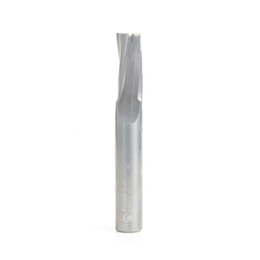 Amana Tool 51637 SC Fresa de acabado en espiral 1/2 D x 1-1/8 CH x 1/2 SHK x 3-1/2 pulgadas de largo, deja un acabado superficial extra alto