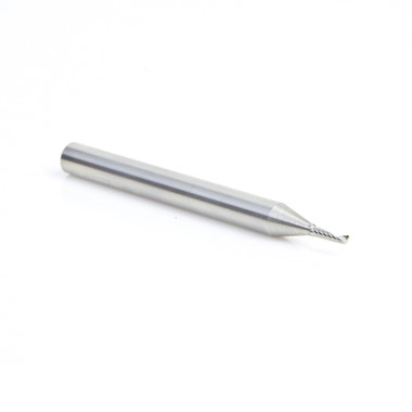 Herramienta Amana 57300 CNC Métrico SC Espiral O De Un Solo Filo, Corte De Aluminio 2 D x 6 CH x 6 SHK x 64mm Fresa De Corte Superior Con Acabado Espejo