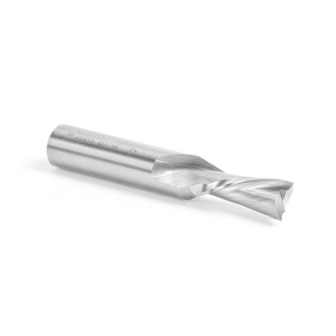 Amana Tool 46435 Solid Carbide Spiral Plunge 7/16 D x 1 CH x 1/2 SHK x 3 Inch Long Down-Cut Router Bit