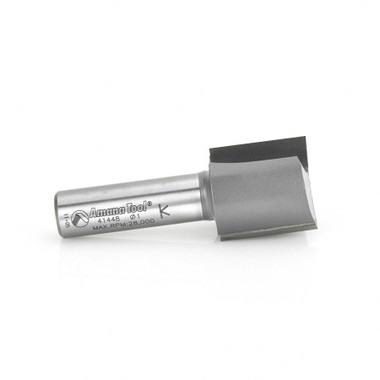 Amana Tool 41448 Carbide Tipped Straight Plunge High Production 1 D x 1 Inch CH x 1/2 SHK Router Bit