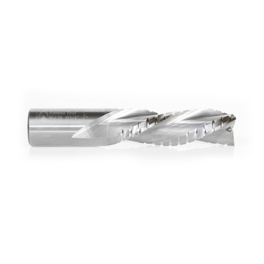 Amana Tool 46238 CNC SC Finisher Spiral Flute 3/4 D x 2-1/4 CH x 3/4 SHK x 4 Inch Long 3 Flute Down-Cut Router Bit with Chipbreaker